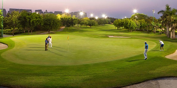 DLF-The-Camellias,-golf-course-Gurgaon